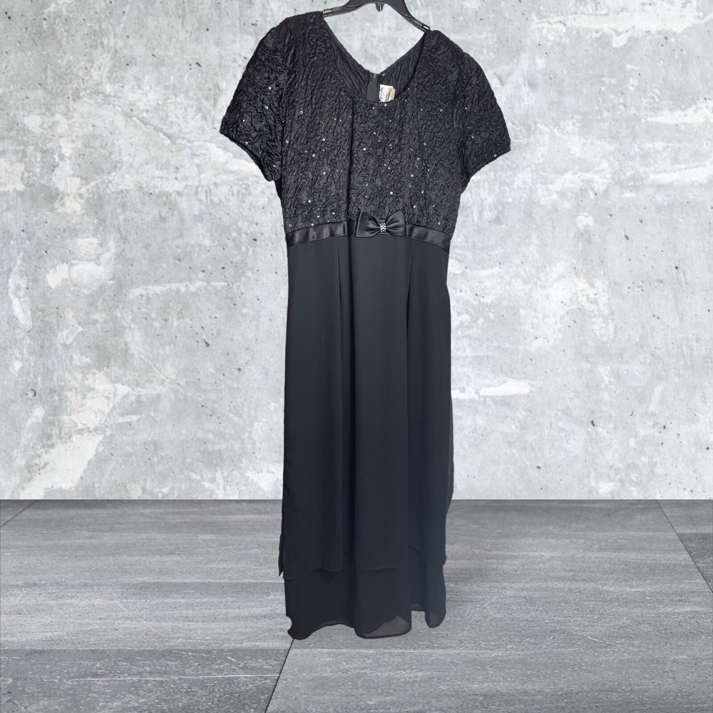 Jeffery‎ And Dara Evenings By Tom Barra Vintage Empire Waist Dress Size 16
